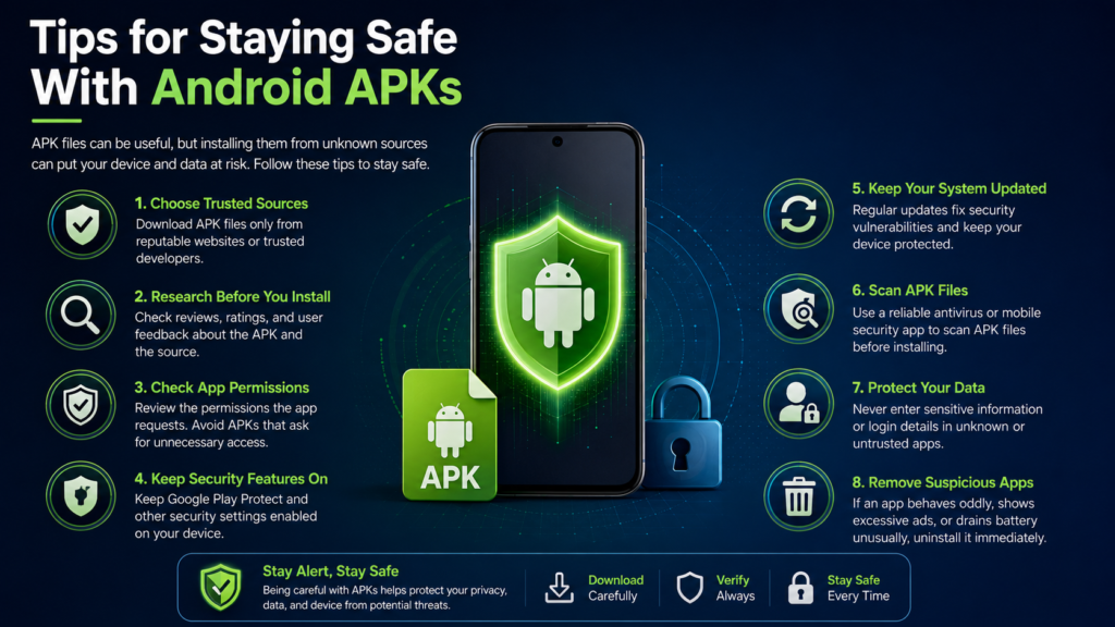 Tips for Staying Safe With Android APKs