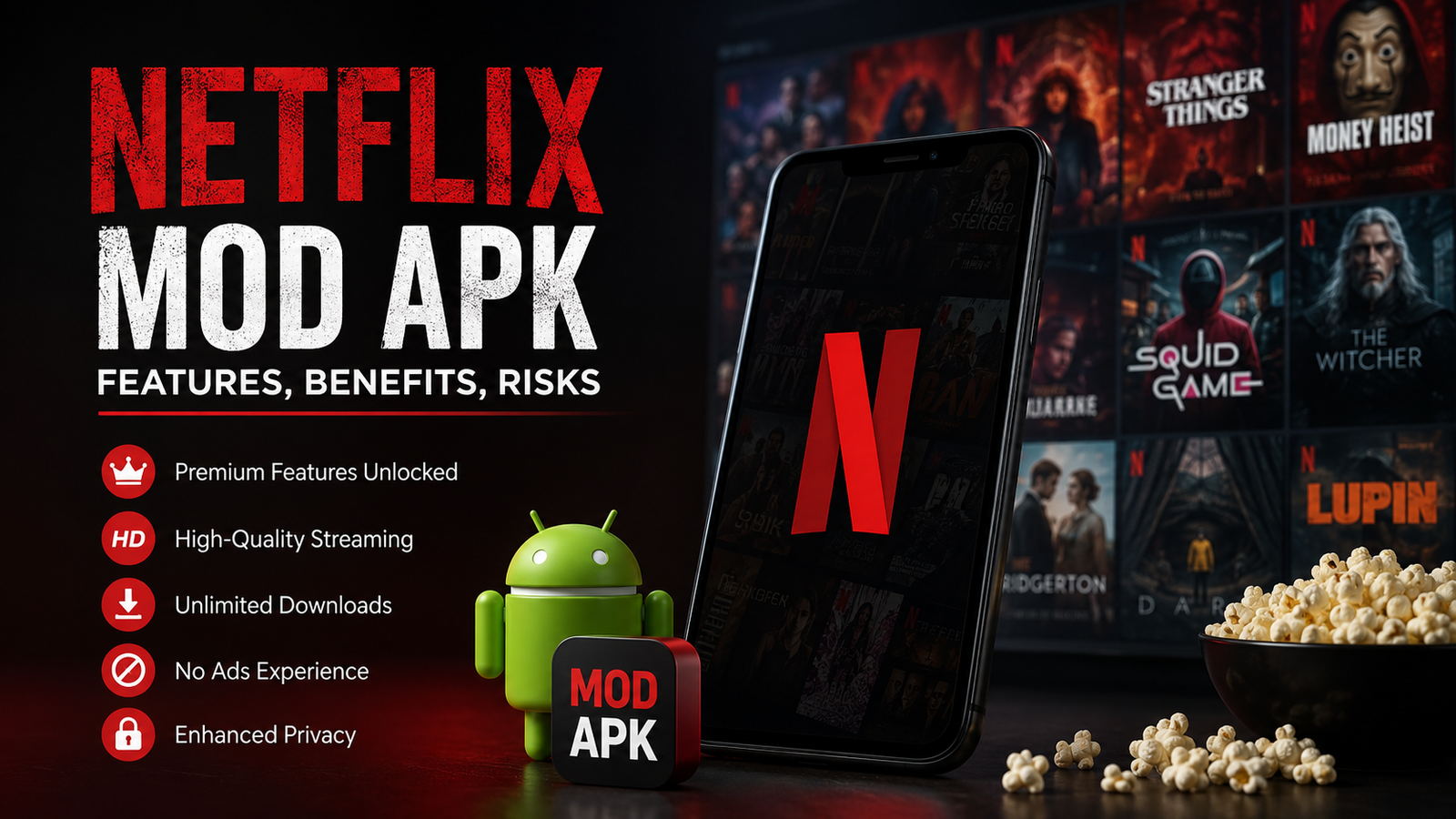 Netflix Mod APK: Features, Benefits, Risks, and Everything You Should Know