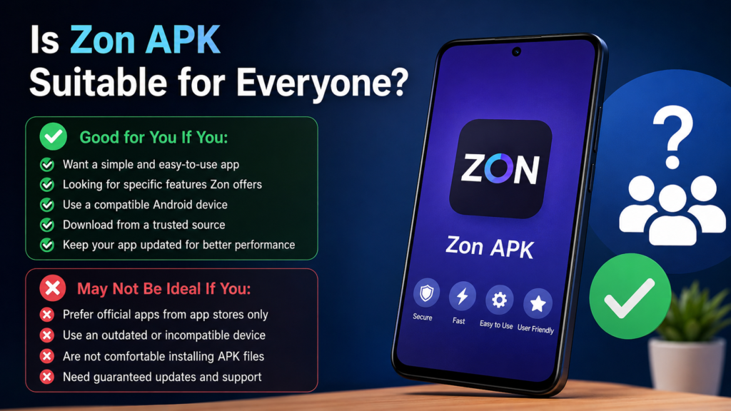 Is Zon APK Suitable for Everyone