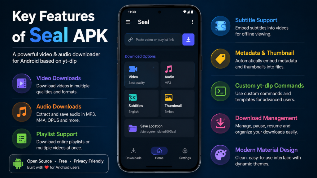Key Features of Seal APK