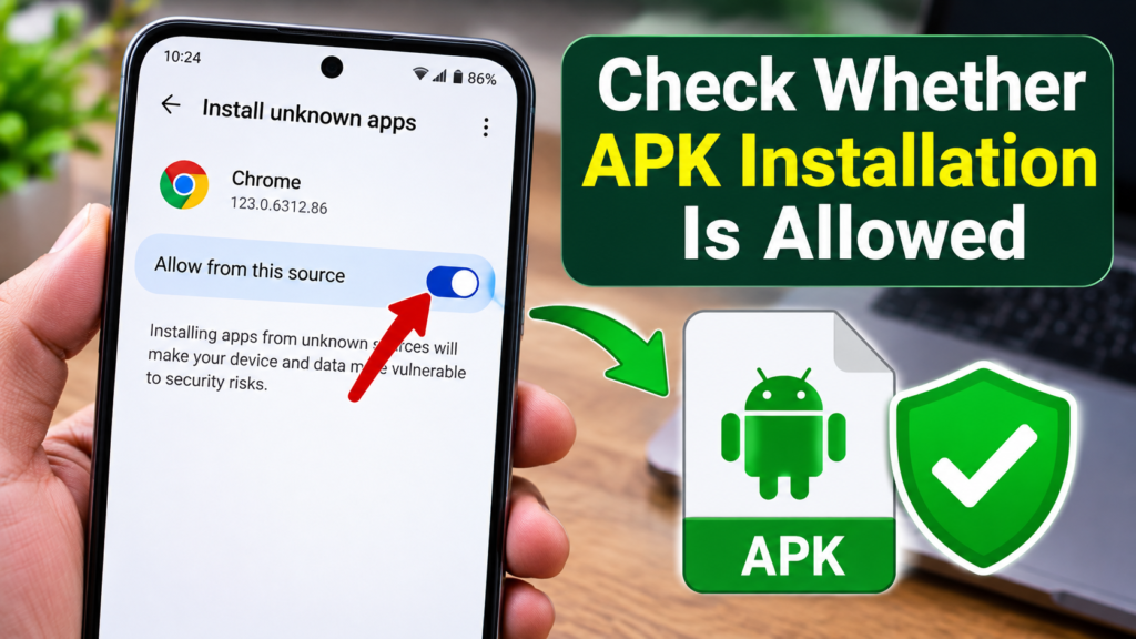 Check Whether APK Installation Is Allowed