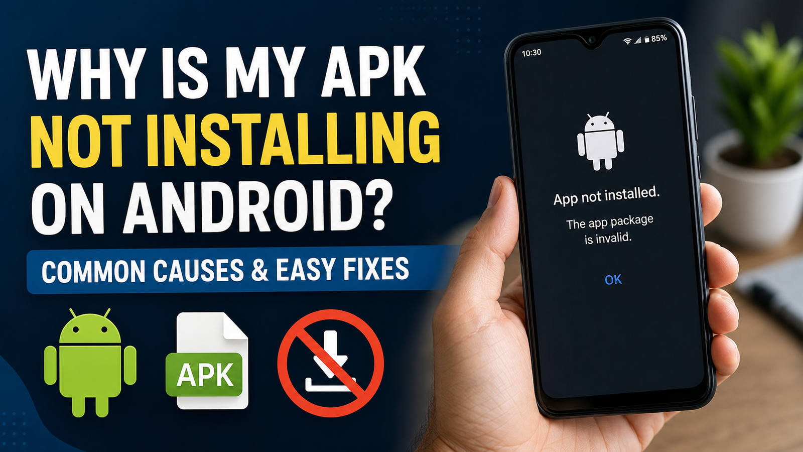 Why Is My APK Not Installing on Android? Common Causes and Easy Fixes