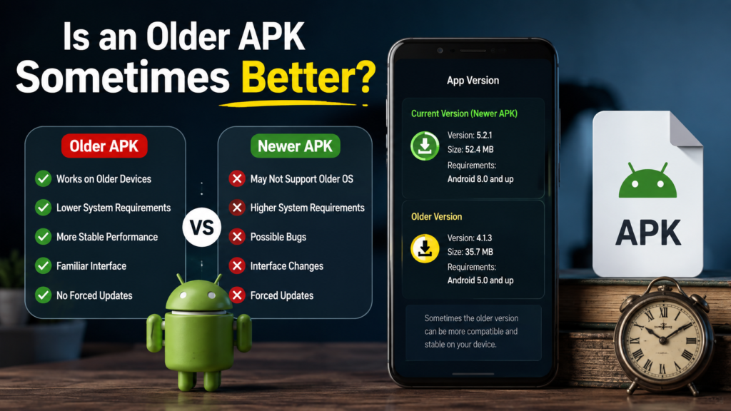Is an Older APK Sometimes Better