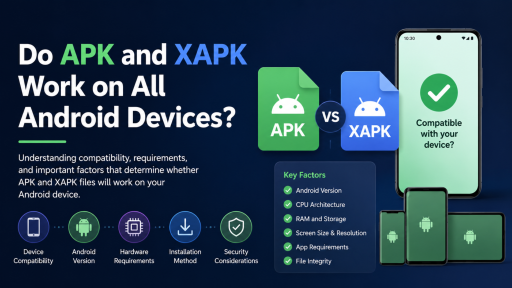 Do APK and XAPK Work on All Android Devices