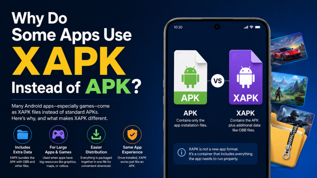 Why Do Some Apps Use XAPK Instead of APK