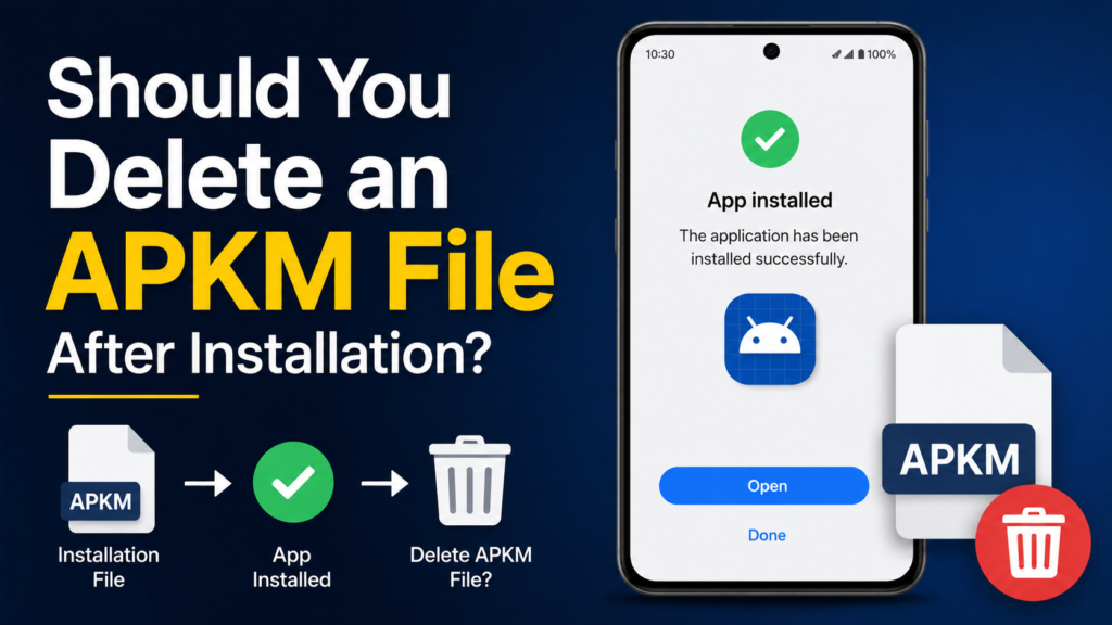 Should You Delete an APKM File After Installation