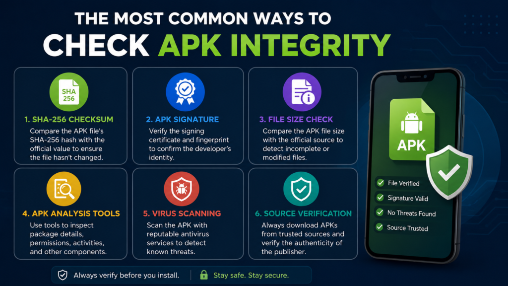 The Most Common Ways to Check APK Integrity