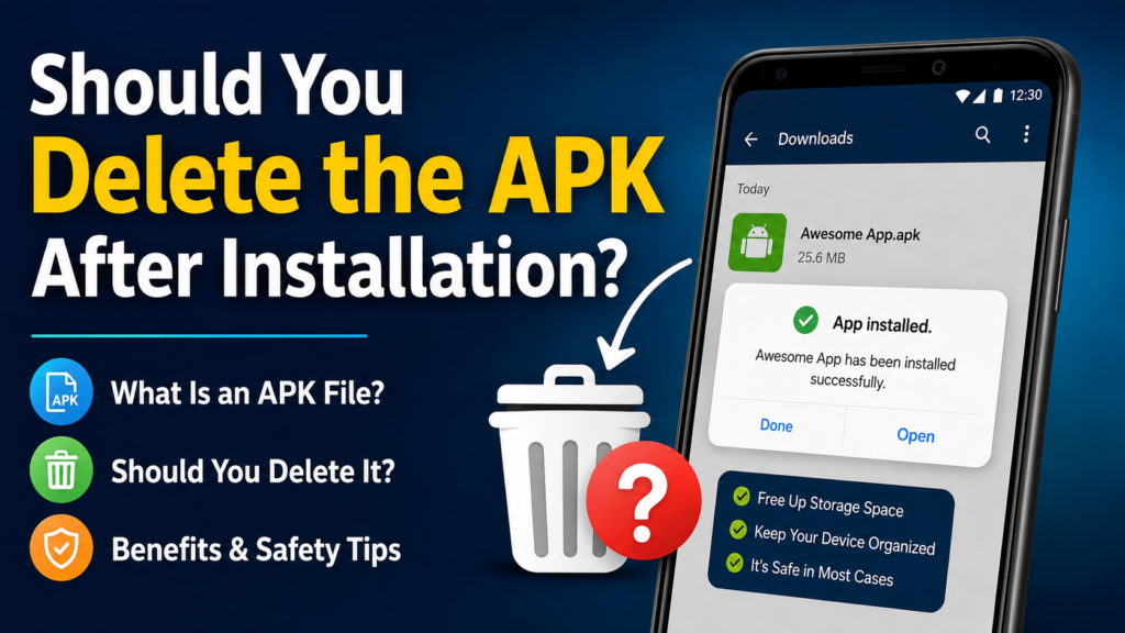 Should You Delete the APK After Installation