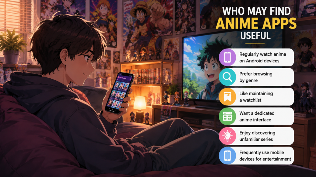 Who May Find Anime Apps Useful