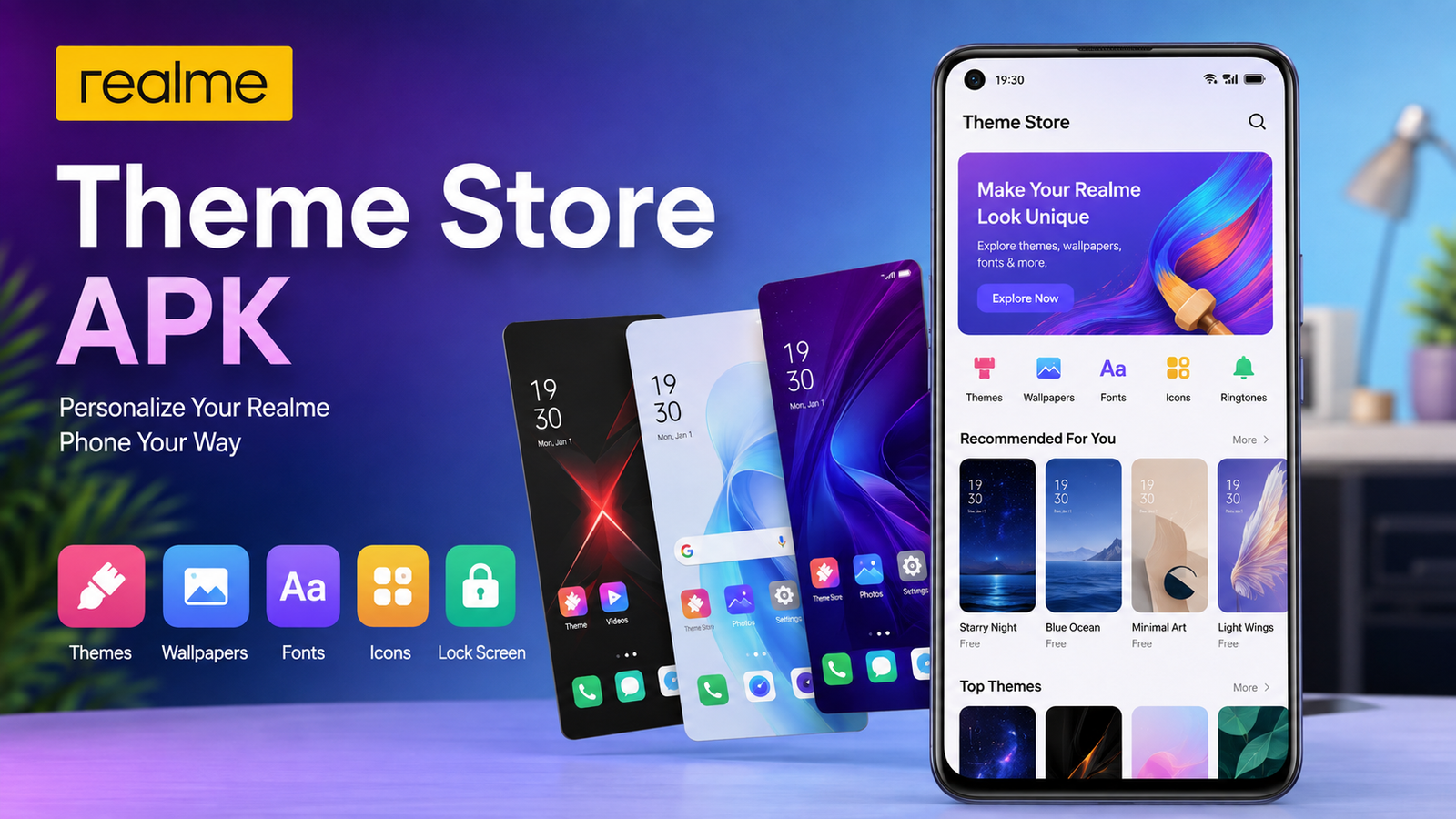 Realme Theme Store APK: Customize Your Phone With Stylish Themes