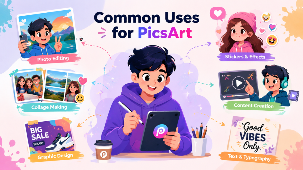 Common Uses for PicsArt