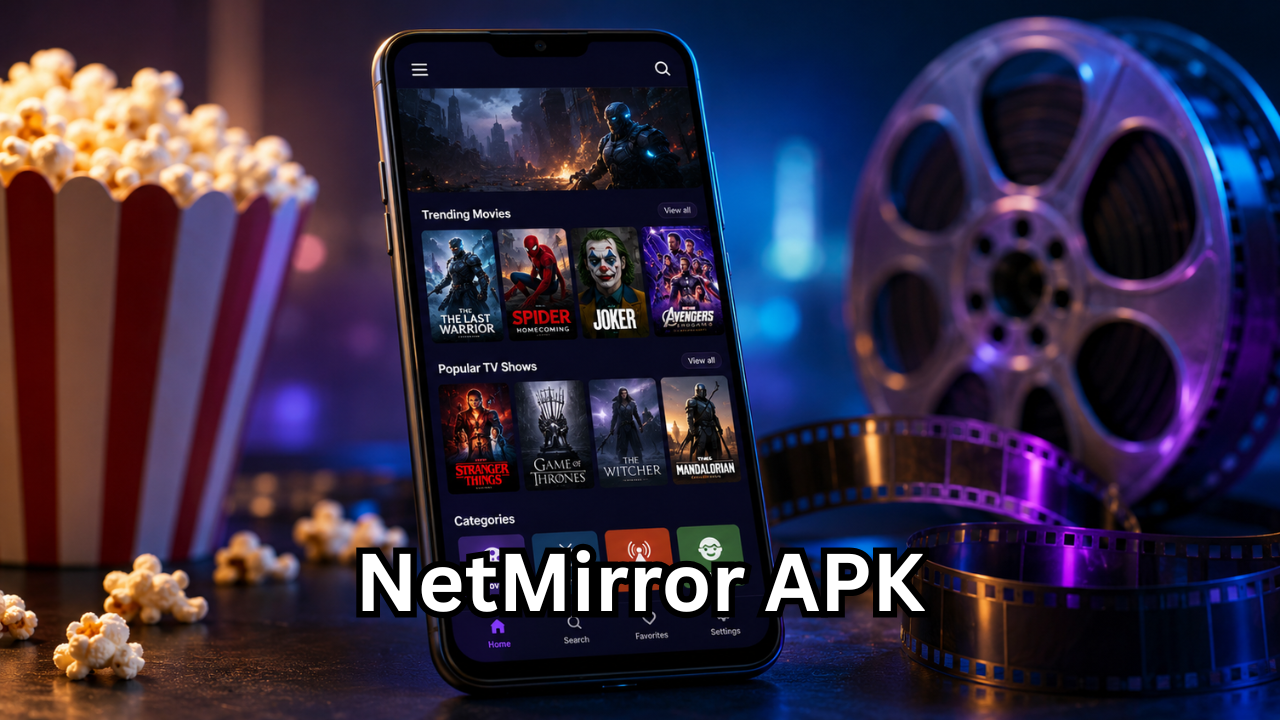 NetMirror APK: Download Stream Movies & TV Shows on Android