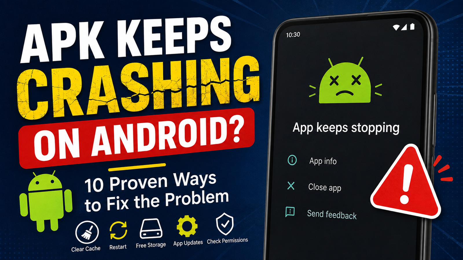 APK Keeps Crashing on Android: 10 Proven Ways to Fix the Problem