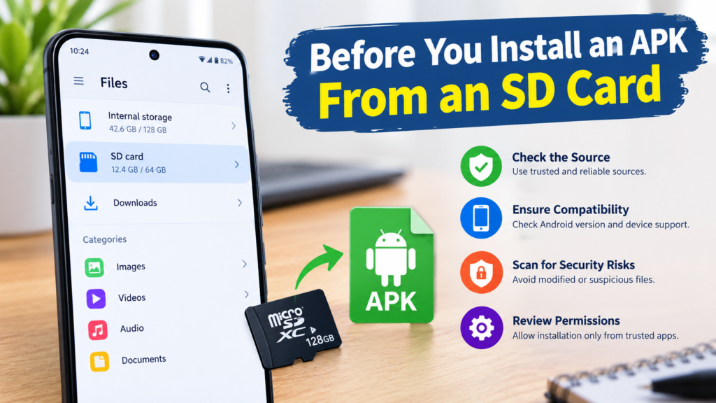 Before You Install an APK From an SD Card