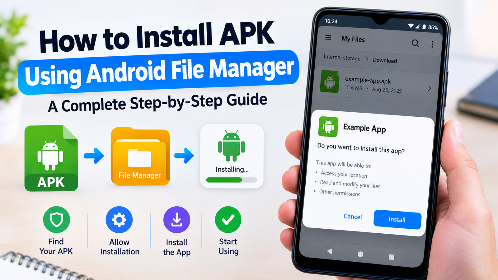 How to Install APK Using Android File Manager: A Complete Step-by-Step Guide