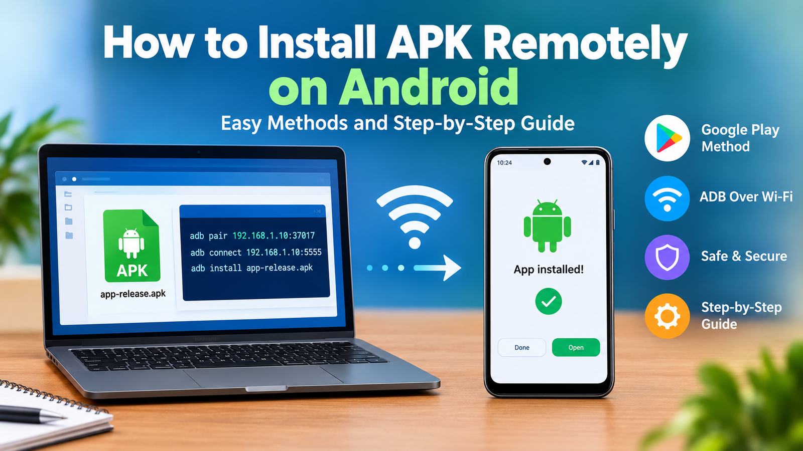 How to Install APK Remotely on Android: Easy Methods and Step-by-Step Guide