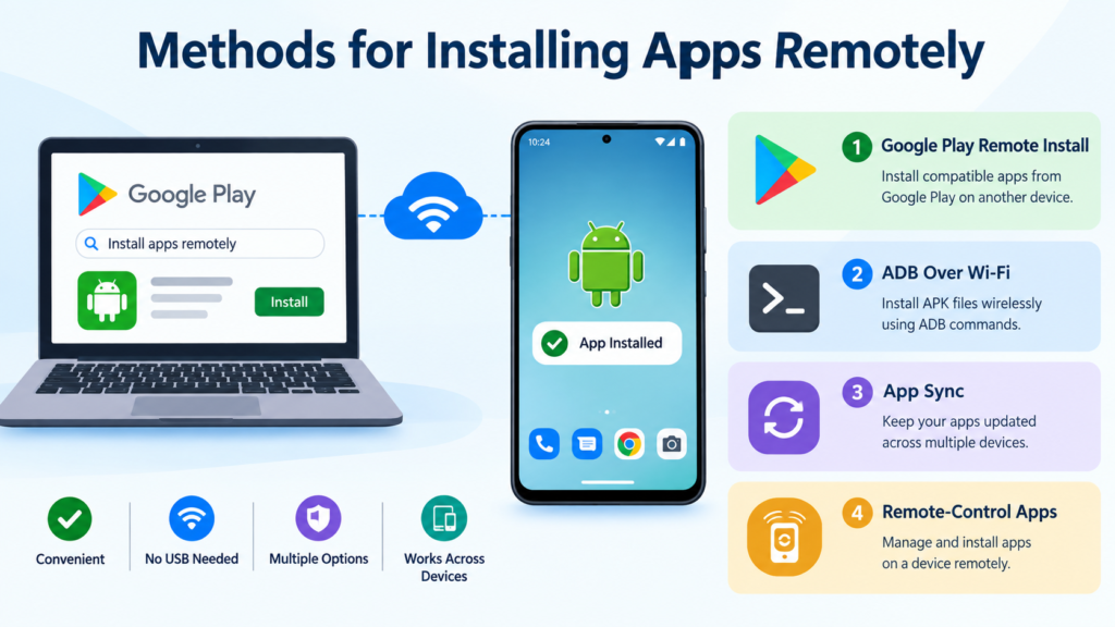 Methods for Installing Apps Remotely