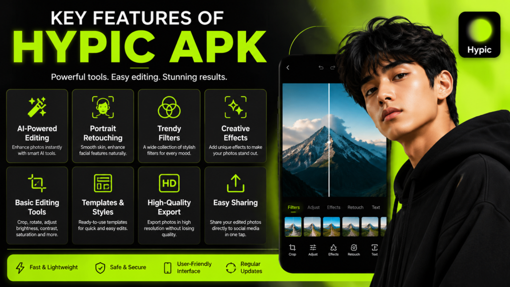 Key Features of Hypic APK