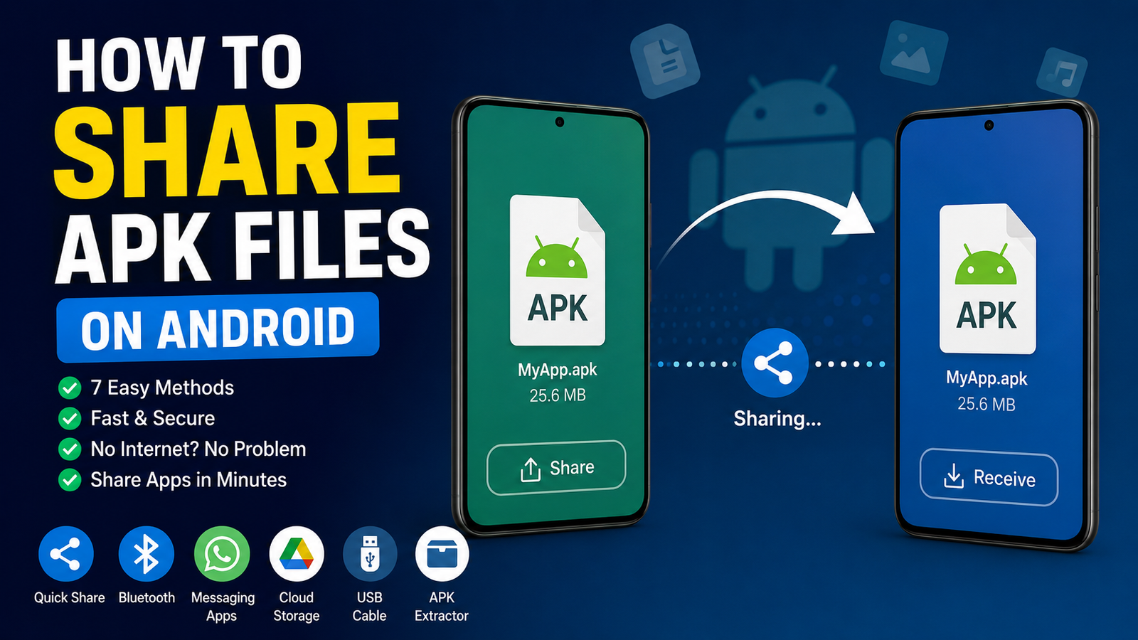 How to Share APK Files on Android: 7 Easy and Safe Methods