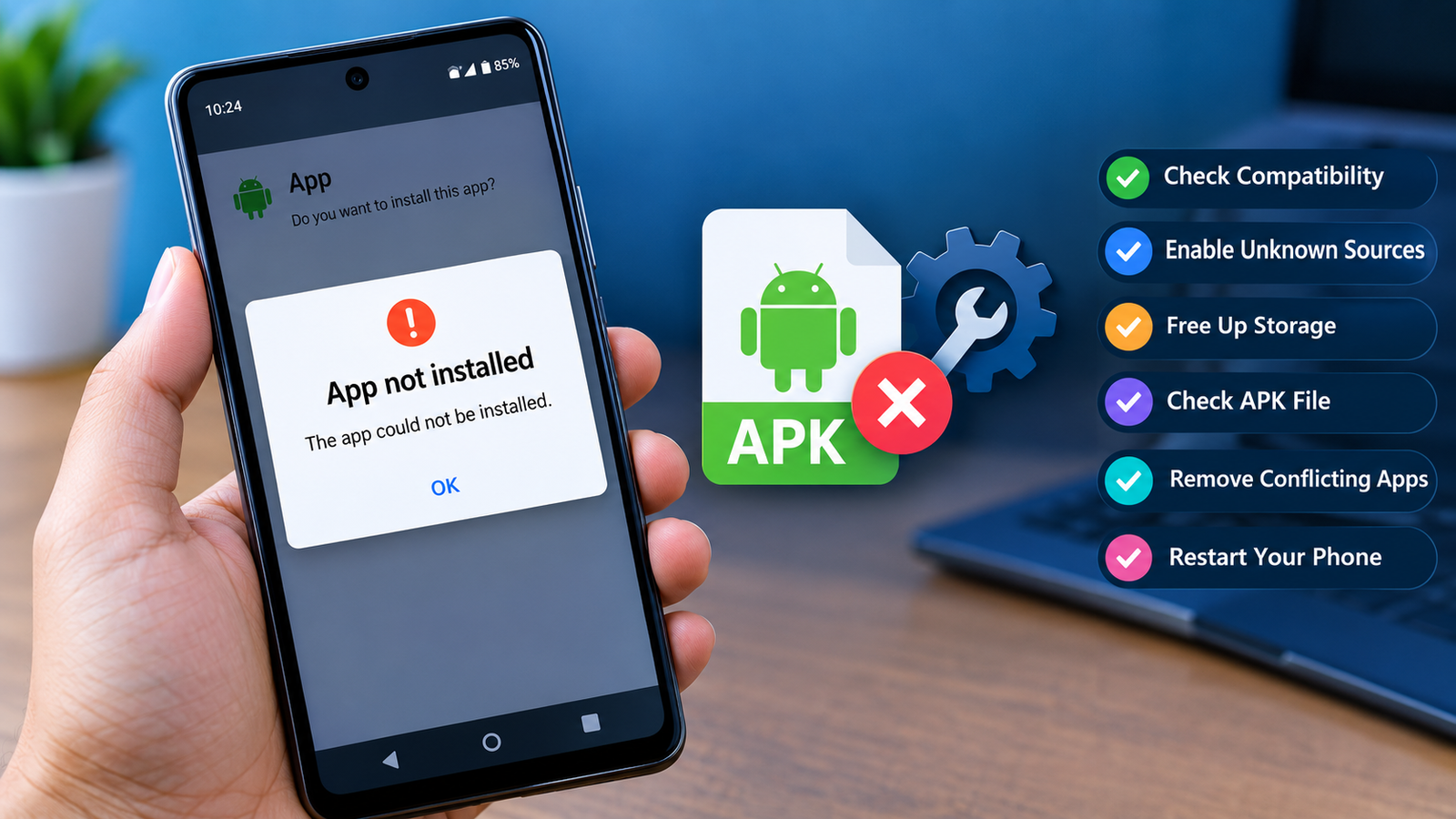 How to Fix APK App Not Installed Error on Android: 10 Easy Solutions