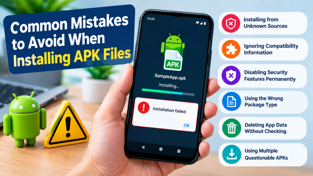 Common Mistakes to Avoid When Installing APK Files
