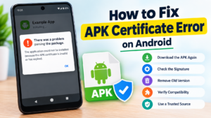 How to Fix APK Certificate Error on Android: 9 Easy Solutions