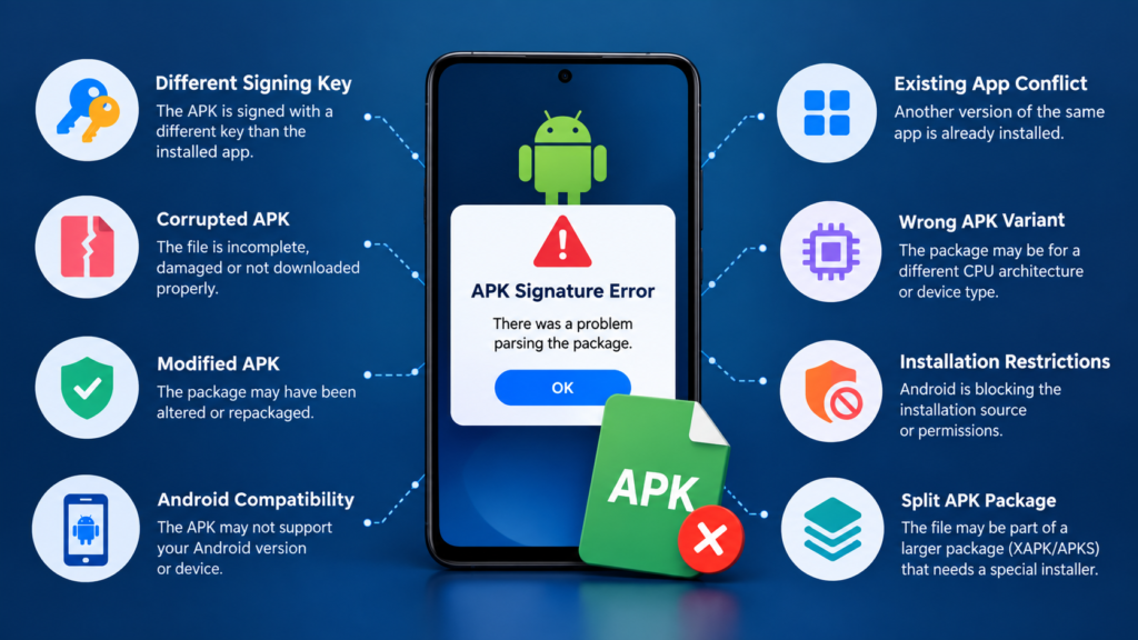 Common Causes of APK Signature Errors