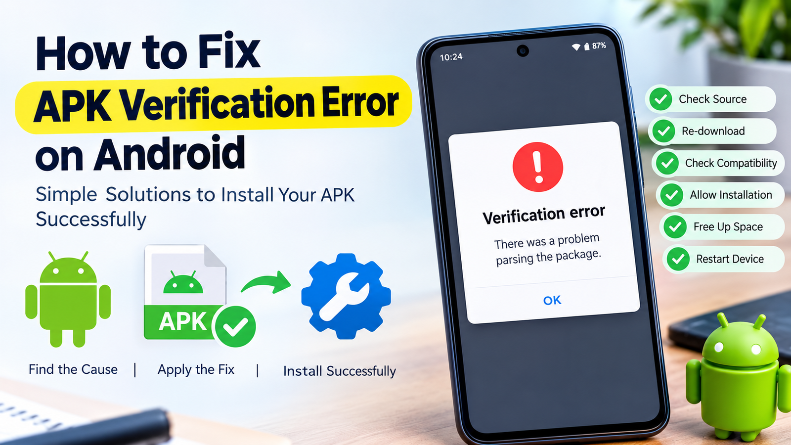 How to Fix APK Verification Error on Android: 9 Easy Solutions
