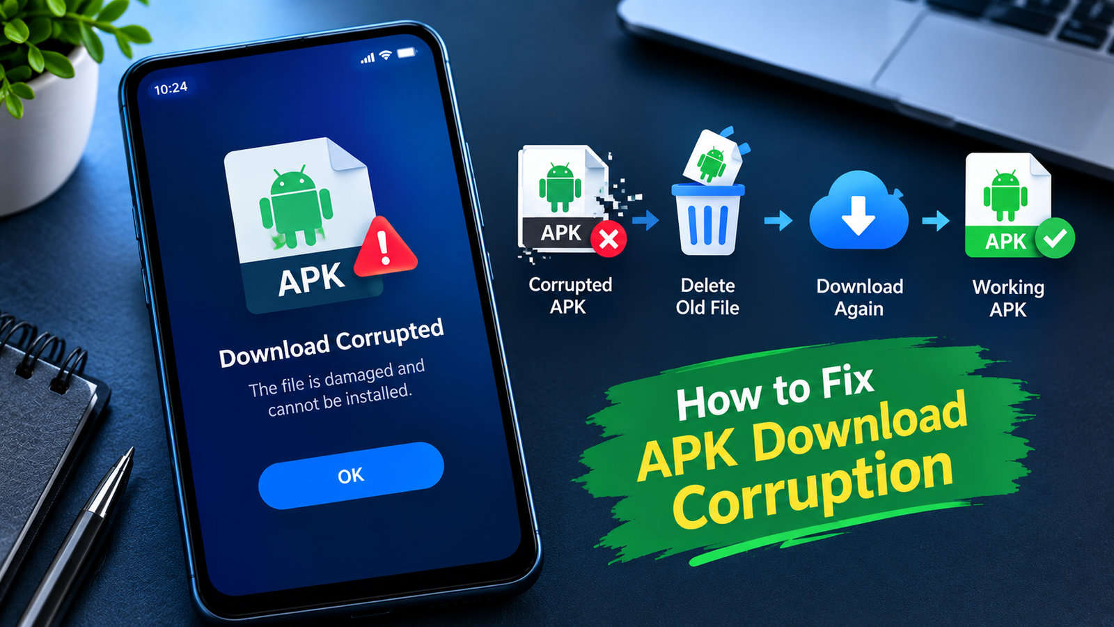 How to Fix APK Download Corruption: 9 Easy Ways to Get a Working APK