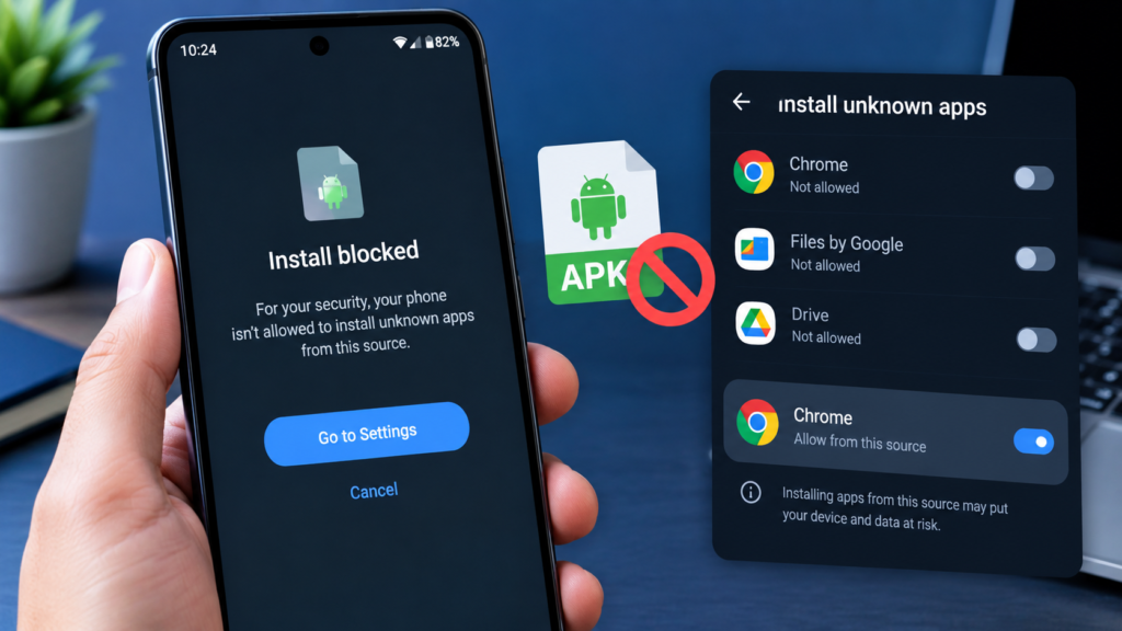 1. Android Is Blocking Unknown App Installations