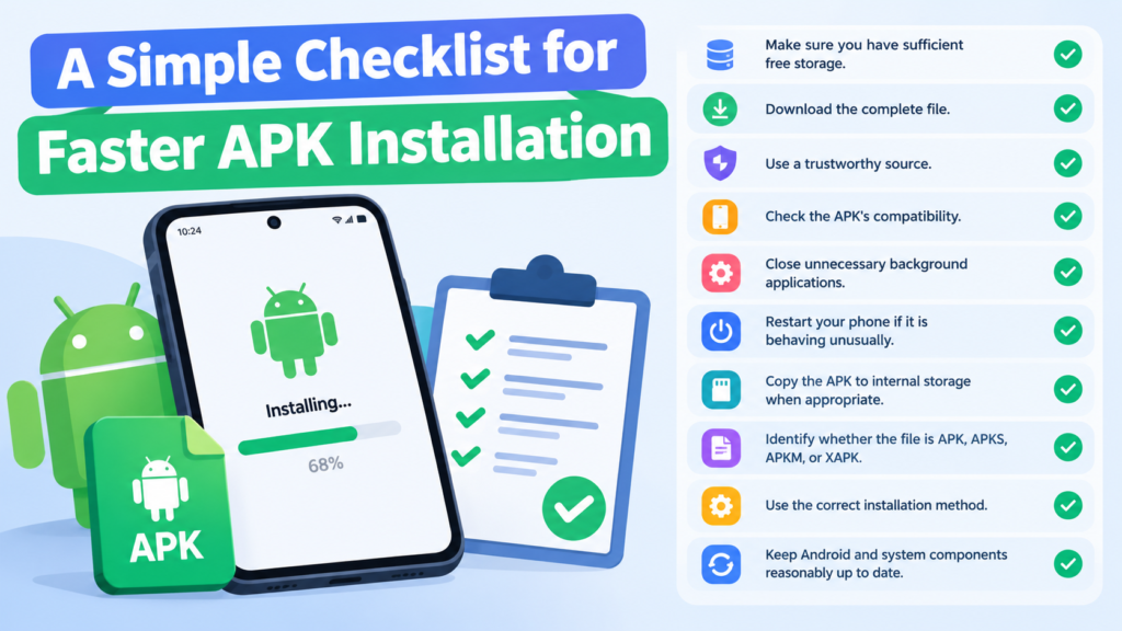A Simple Checklist for Faster APK Installation