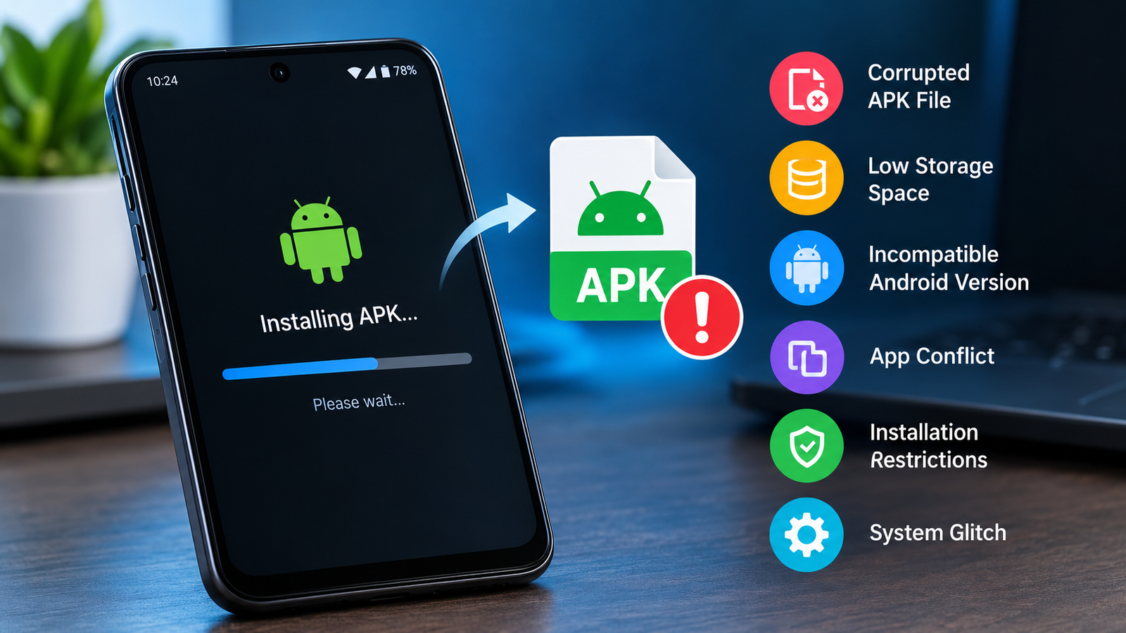 Why APK Gets Stuck During Installation: Causes and Fixes