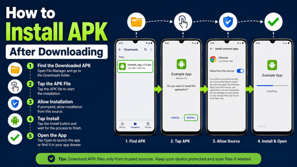 How to Install APK After Downloading