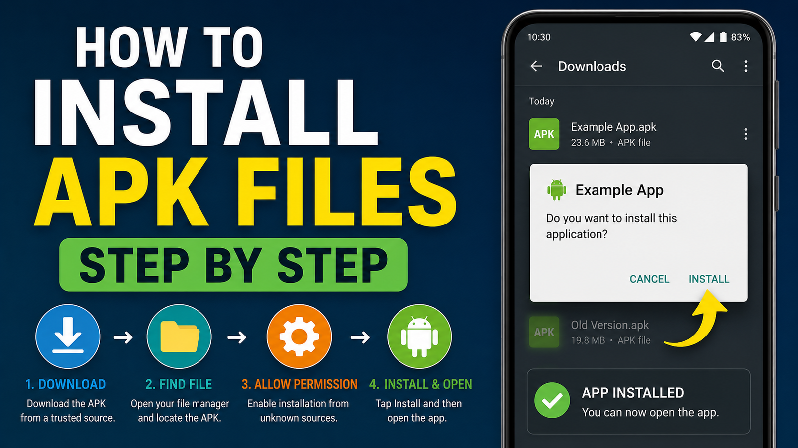 How to Install APK Files Step by Step on Android: A Complete Guide