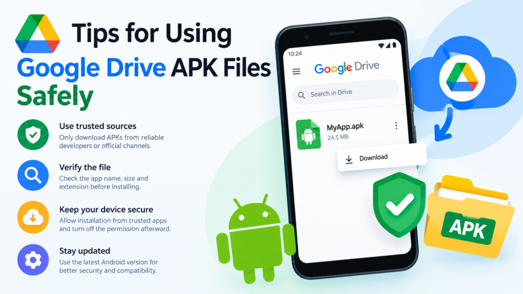 Tips for Using Google Drive APK Files Safely