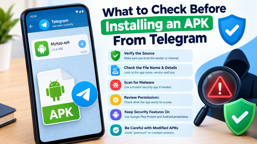 What to Check Before Installing an APK From Telegram