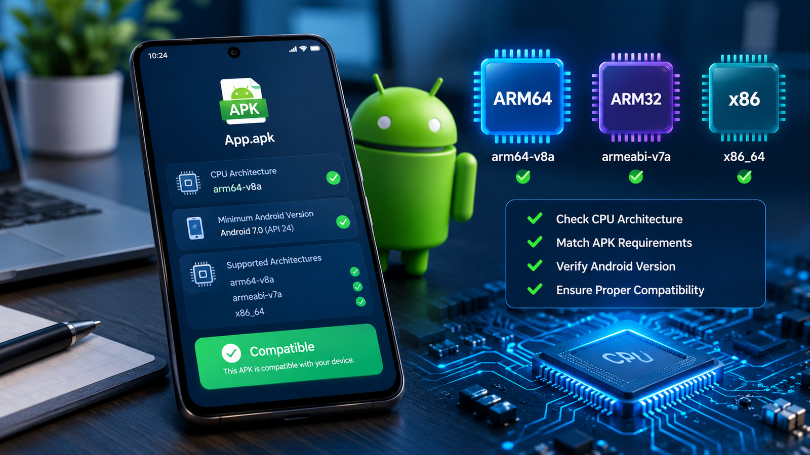 How CPU Architecture Affects APK Installation: A Complete Android Guide
