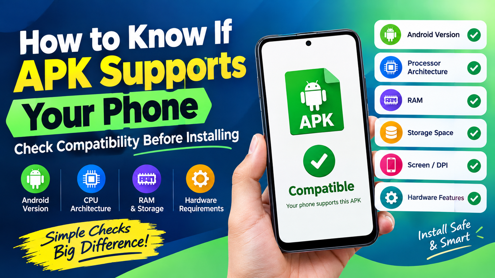 How to Know If an APK Supports Your Phone: Before Installing It