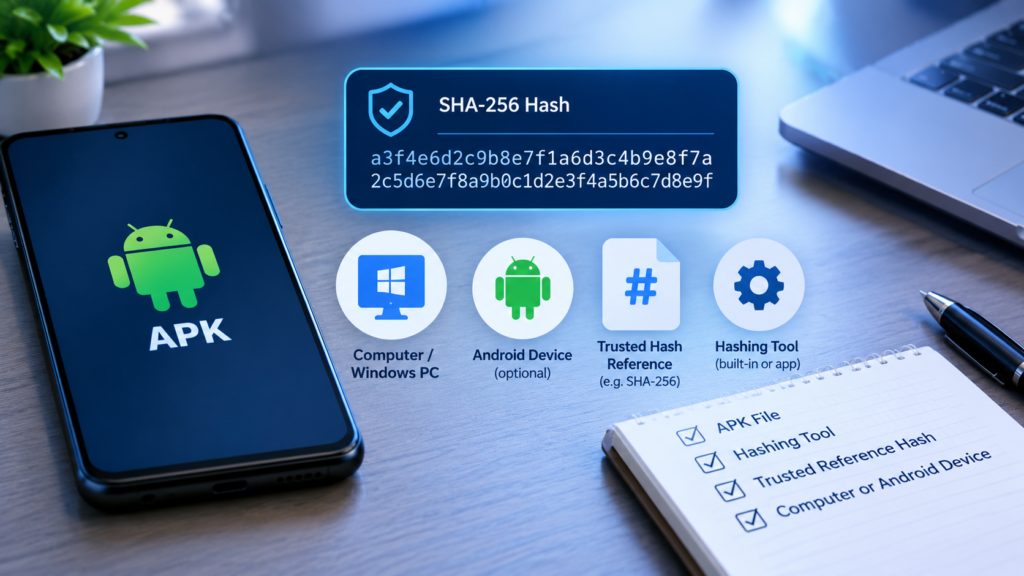 What Do You Need Before Comparing APK Hashes