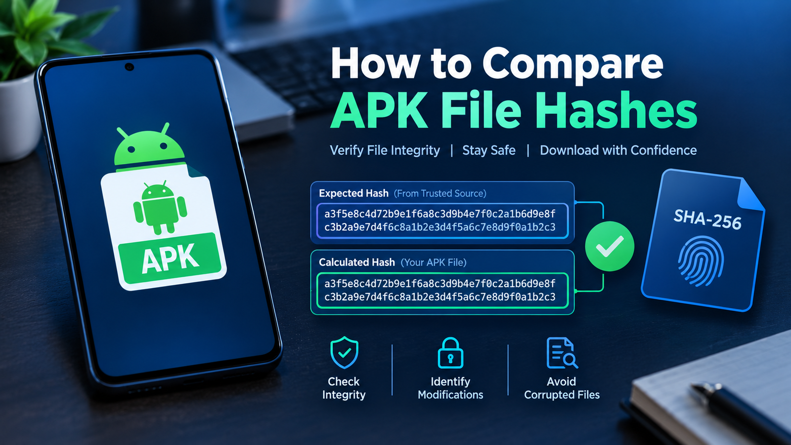How to Compare APK File Hashes: A Complete Guide for Android Users