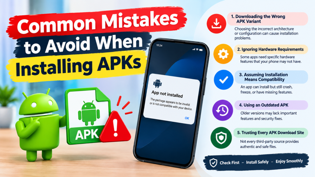 Common Mistakes to Avoid When Installing APKs