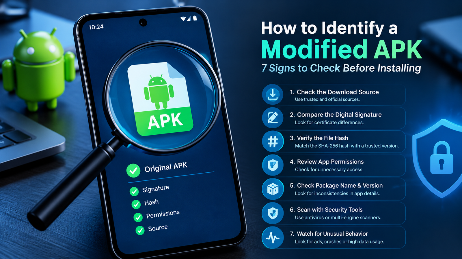 How to Identify a Modified APK: 7 Signs to Check Before Installing