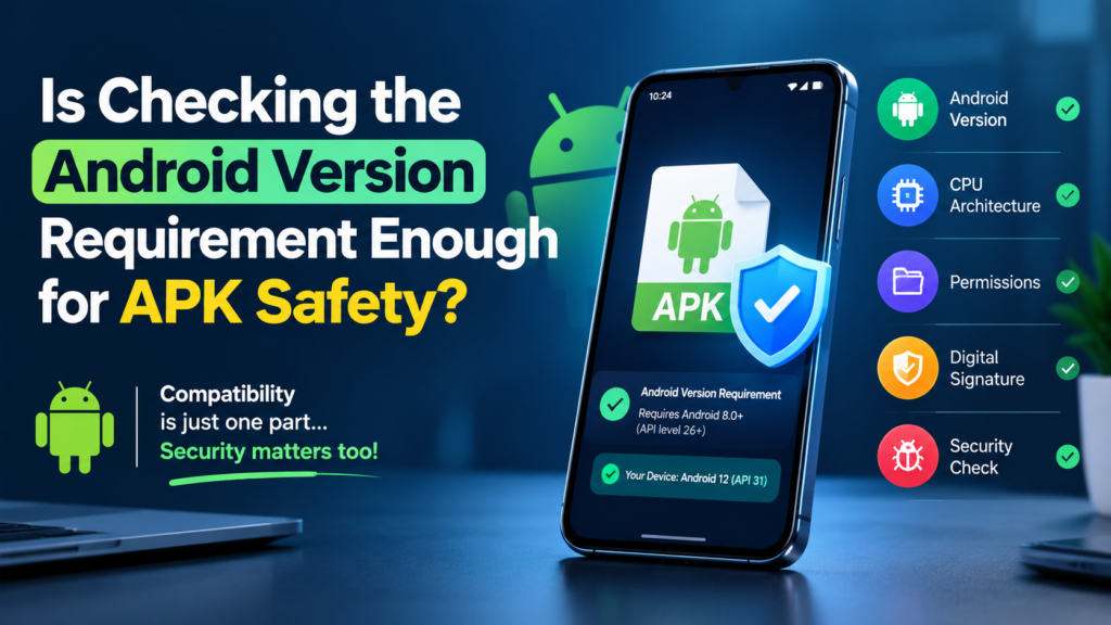 Is Checking the Android Version Requirement Enough for APK Safety