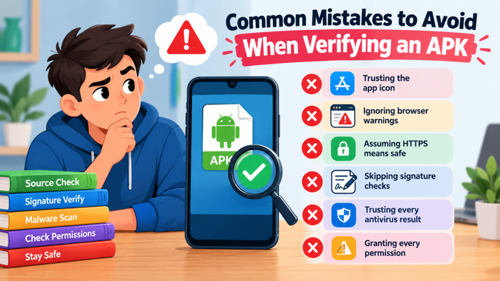 Common Mistakes to Avoid When Verifying an APK