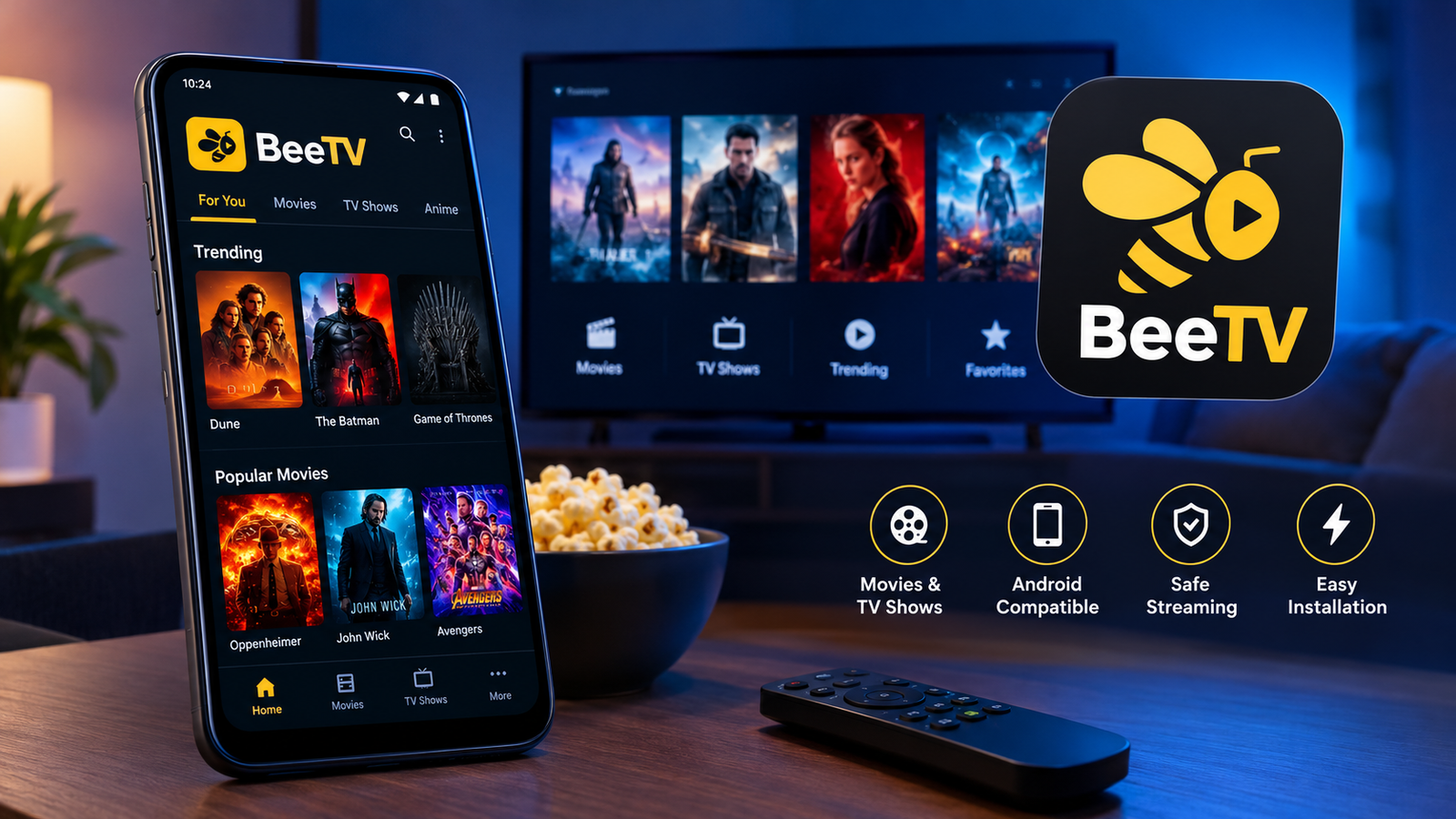 Key Features of the BeeTV App