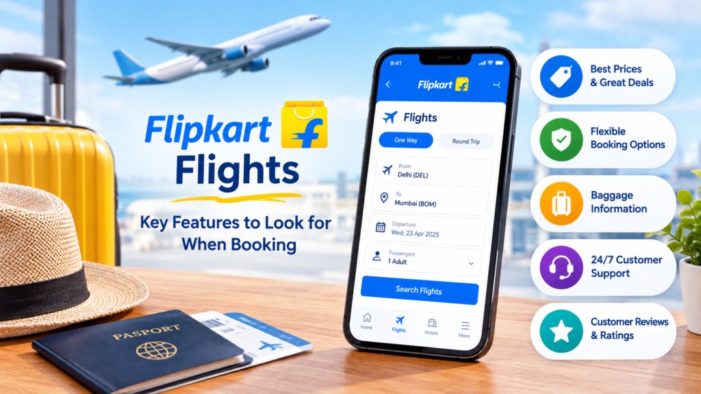 Key Features to Look for When Booking Flipkart Flights