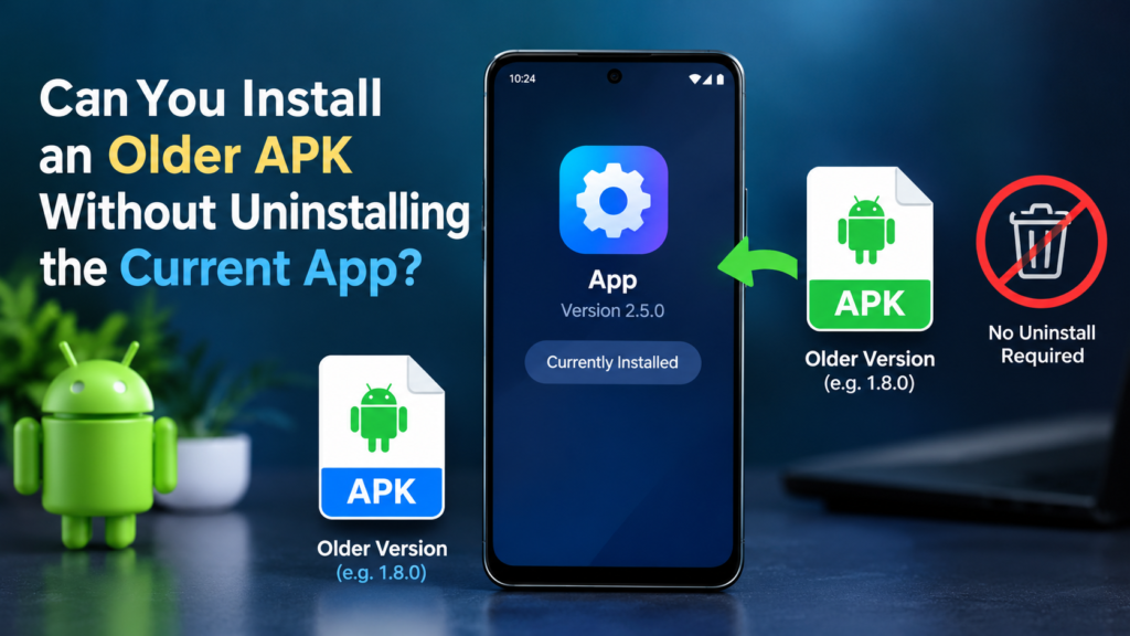 Can You Install an Older APK Without Uninstalling the Current App
