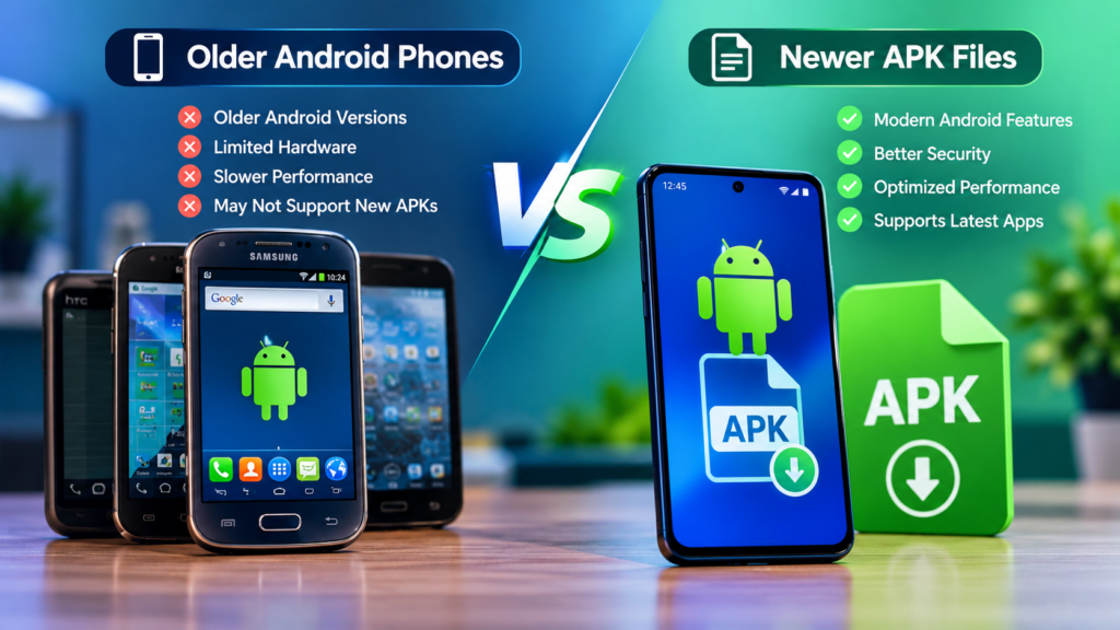 Older Android Phones vs. Newer APK Files: Quick Comparison