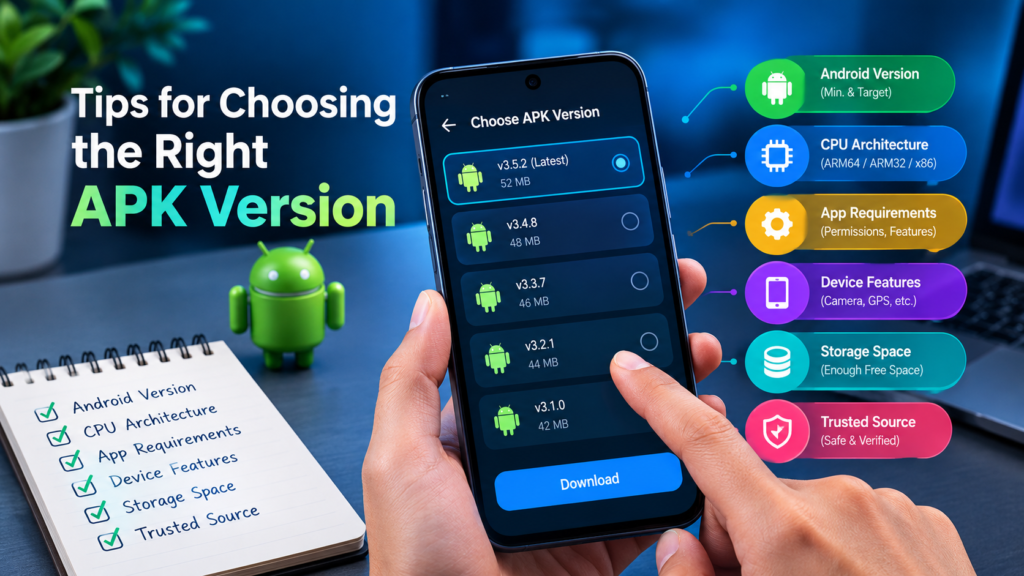 Tips for Choosing the Right APK Version