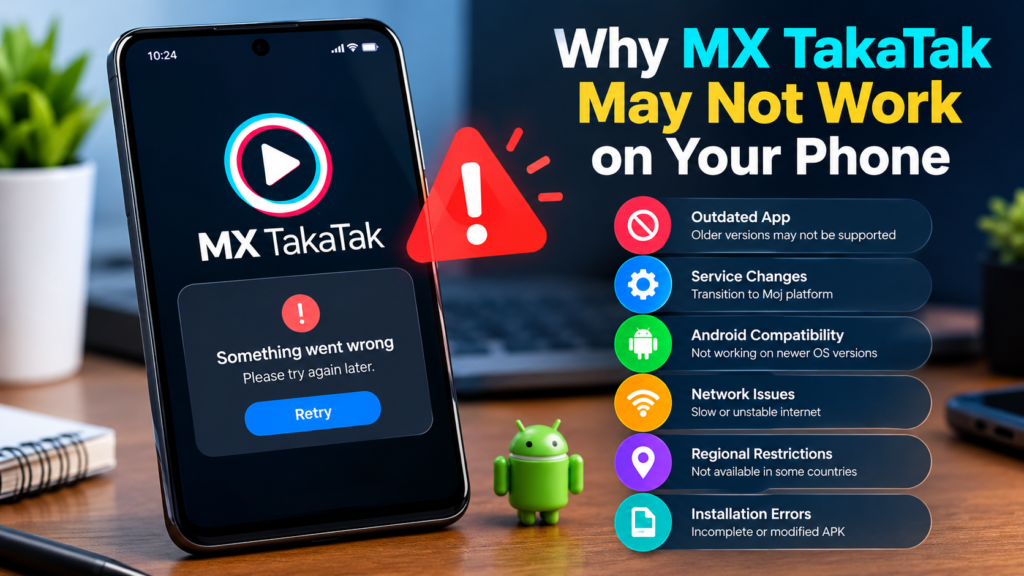 Why MX TakaTak May Not Work on Your Phone